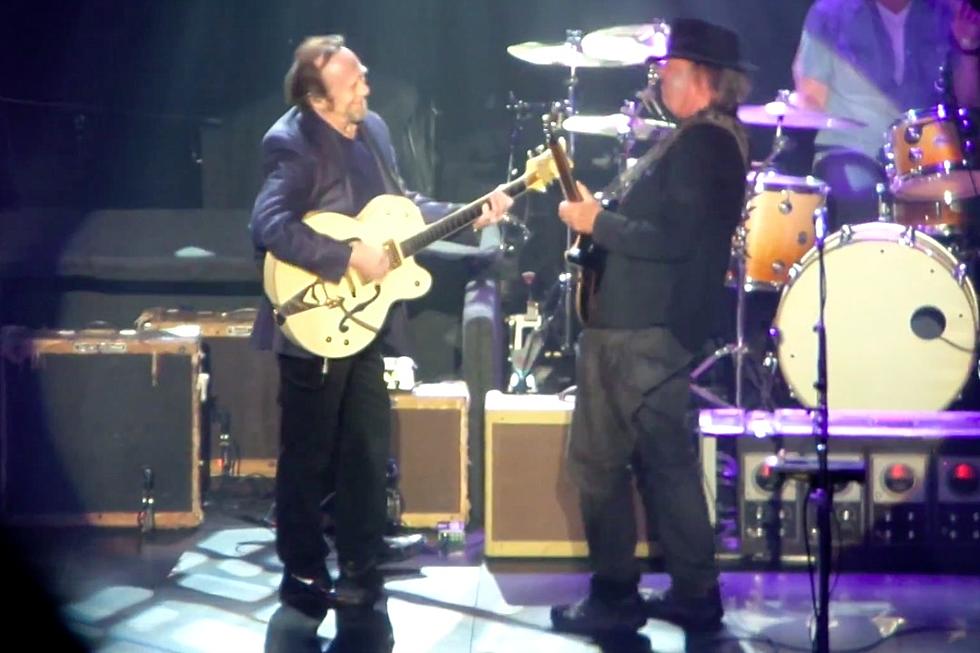 Watch Stephen Stills and Neil Young Reunite Onstage for Charity