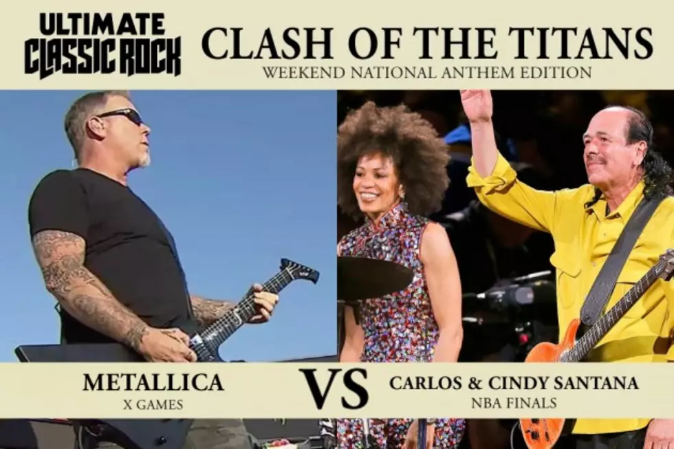 Clash of the Titans: Metallica&#8217;s National Anthem vs. Carlos Santana&#8217;s National Anthem