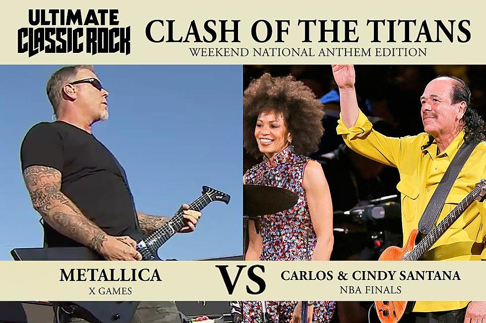 Clash of the Titans: Metallica's National Anthem vs. Carlos Santana's National Anthem