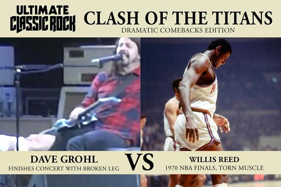 Clash of the Titans: Dave Grohl vs. Willis Reed