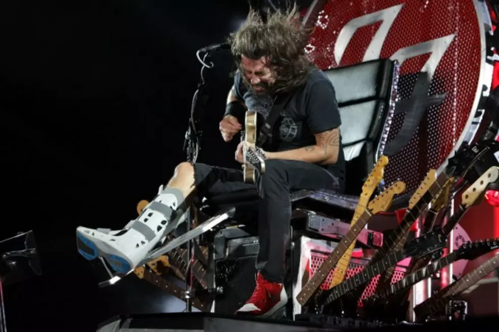 Dave Grohl Is Rehabbing His Broken Leg by Listening to Lots of Led Zeppelin