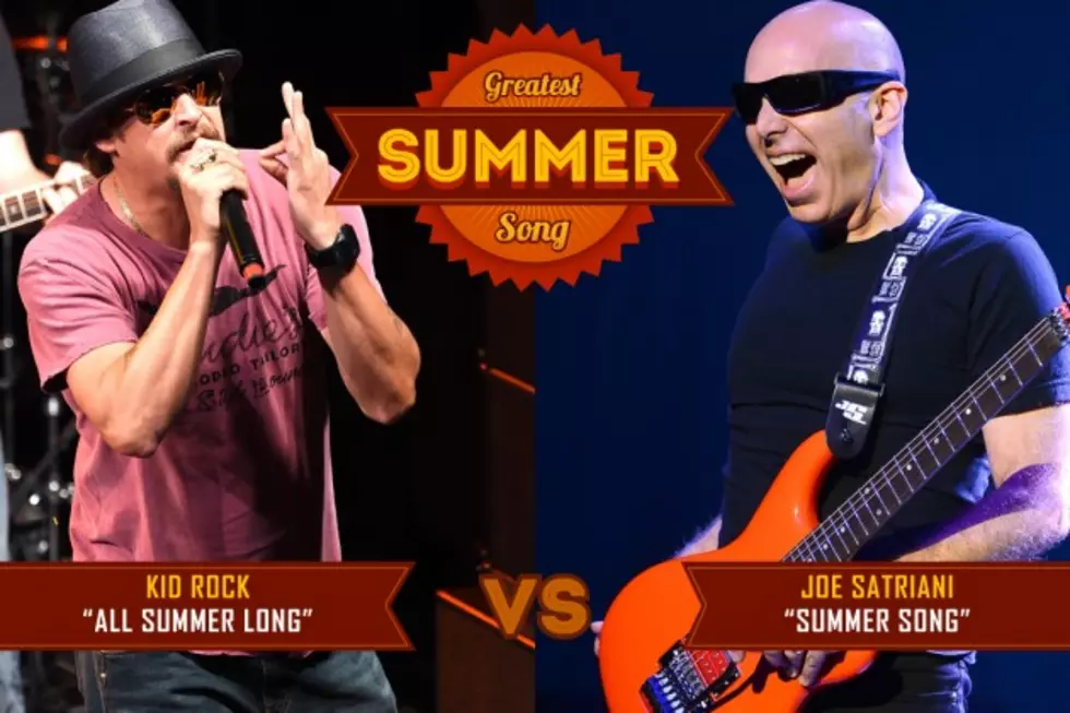 Kid Rock, &#8216;All Summer Long&#8217; vs. Joe Satriani, &#8216;Summer Song': Greatest Summer Song Battle