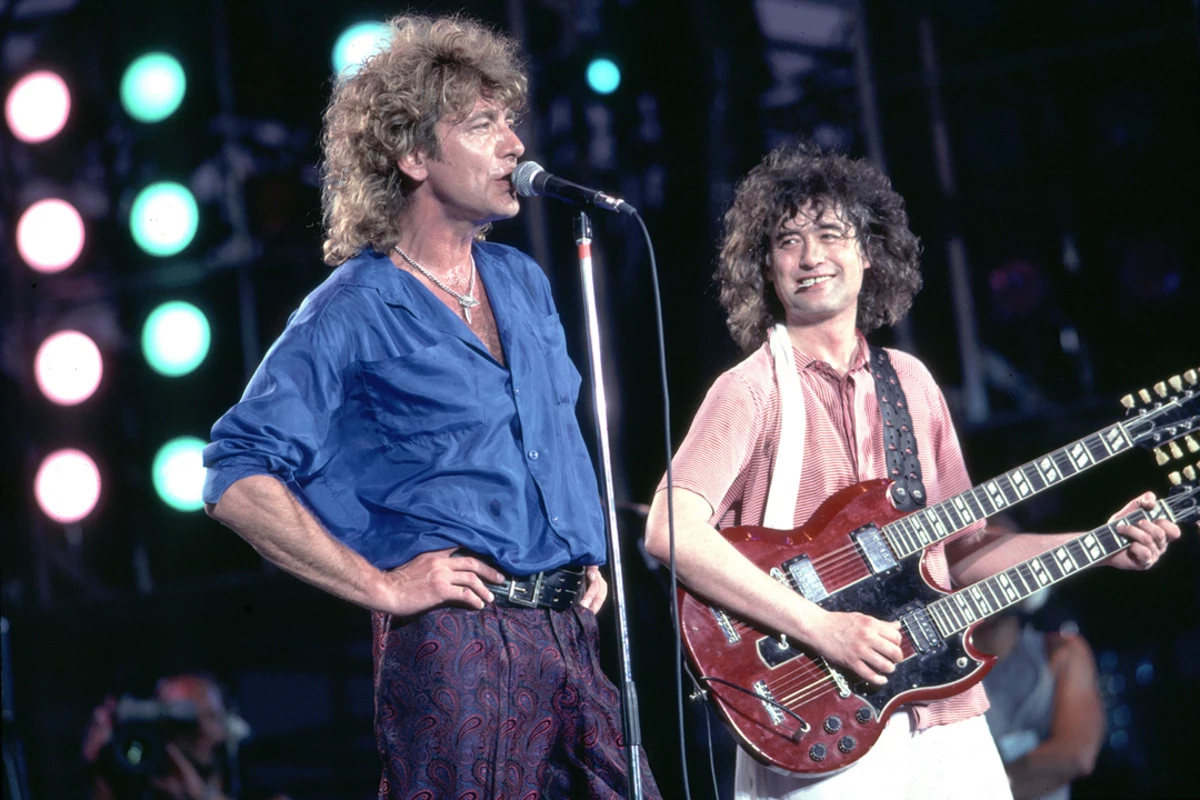 When Led Zeppelin Reunited at Live Aid
