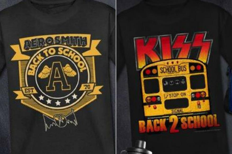 Aerosmith and Kiss Are Now Selling Back-to-School Supplies