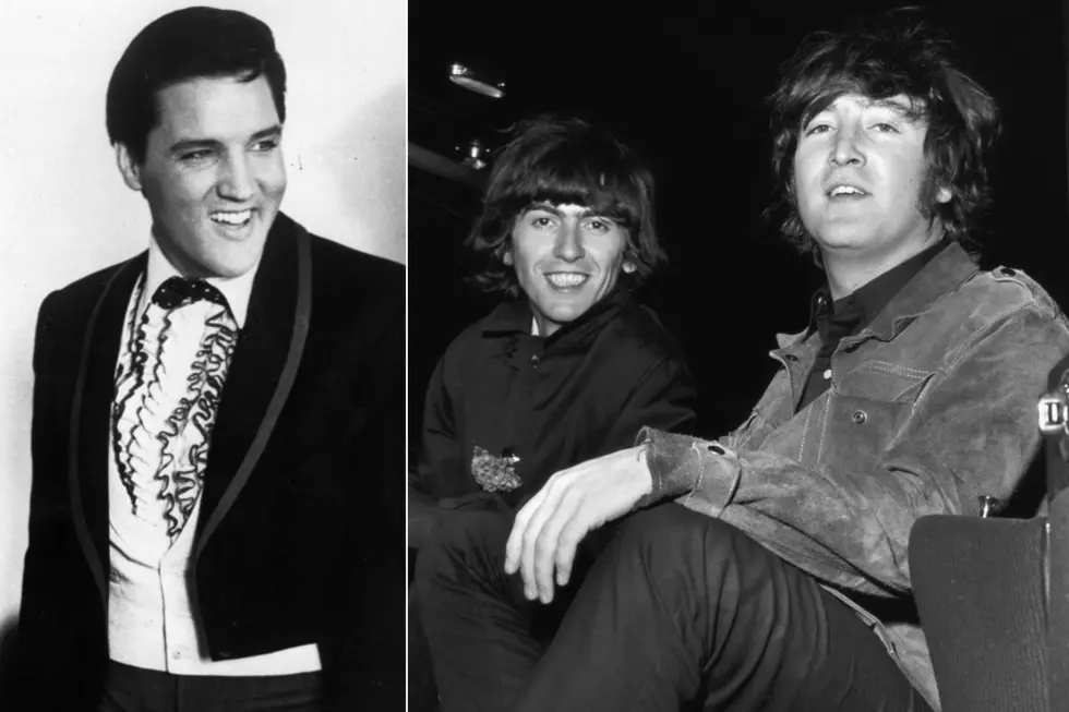 The Day the Beatles Met Elvis Presley