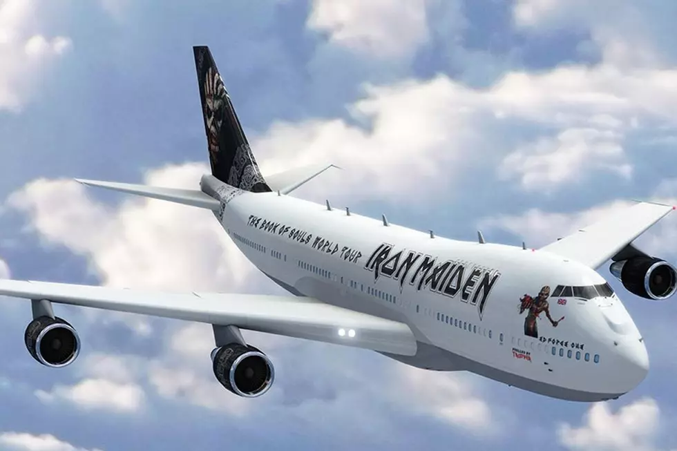 Now You Can Build an Iron Maiden Ed Force One Model Plane