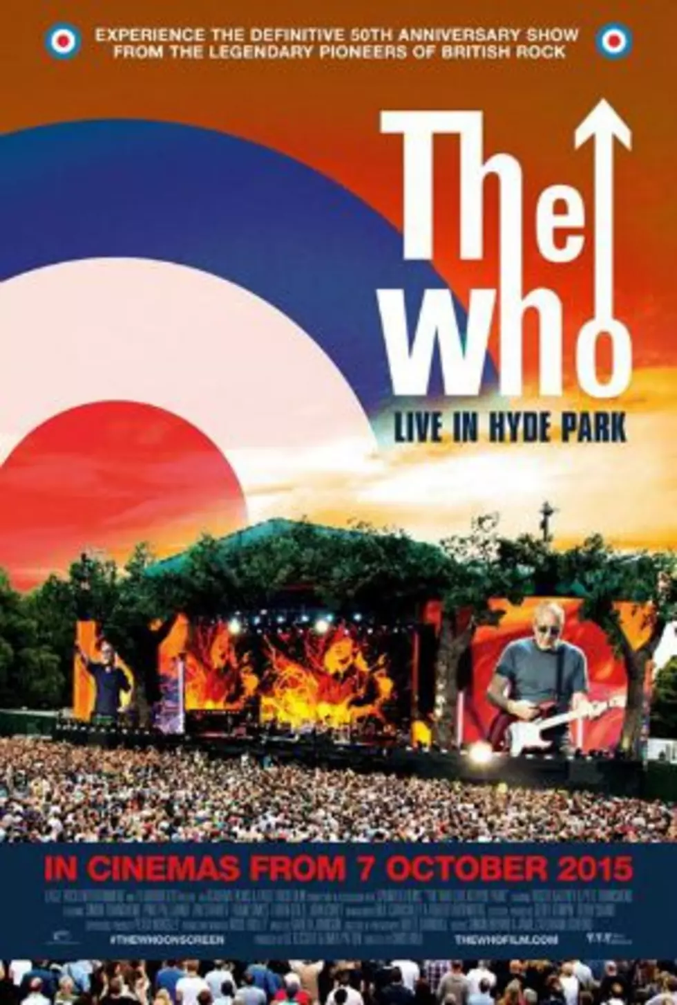 The Who&#8217;s &#8216;Live in Hyde Park&#8217; Scheduled for Theatrical Release