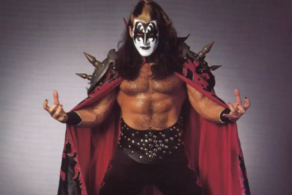 When Kiss Debuted Their Pro Wrestler, &#39;The Demon&#39;