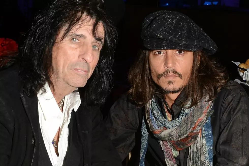 Johnny Depp Says It Was 'Shocking' to Work With Army of Guests on 'Hollywood Vampires'