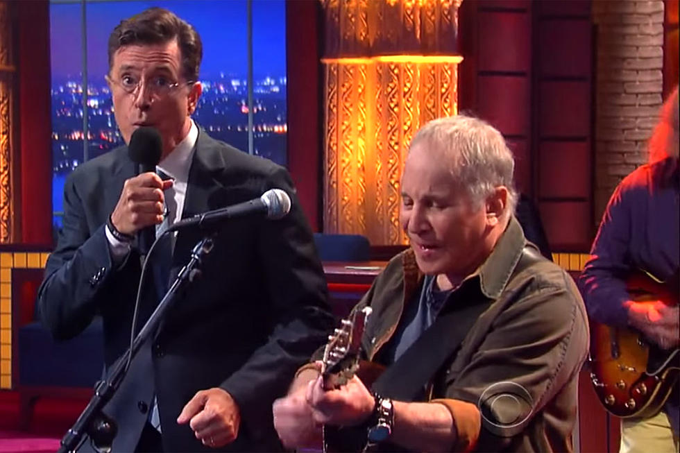 Watch Stephen Colbert and &#8216;Paul Simon Tribute Band&#8217; Perform &#8216;Me and Julio Down by the Schoolyard&#8217;