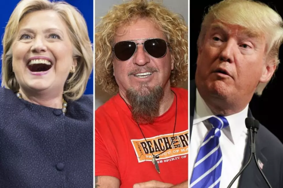 Sammy Hagar Weighs in on Presidential Candidates Hillary Clinton and Donald Trump