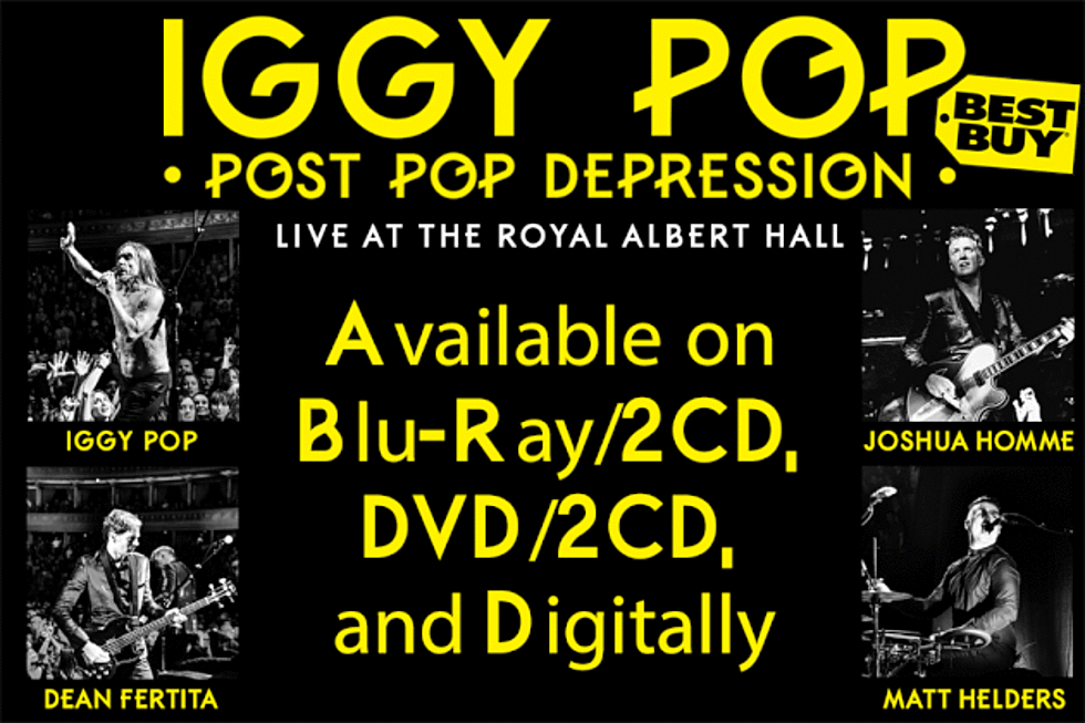 Iggy Pop “Post Pop Depression Live At The Royal Albert Hall” Available Now!