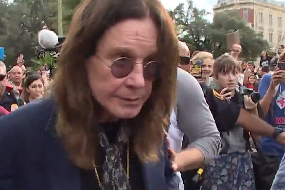 Ozzy Osbourne Draws Big Crowd During Return Visit to Alamo