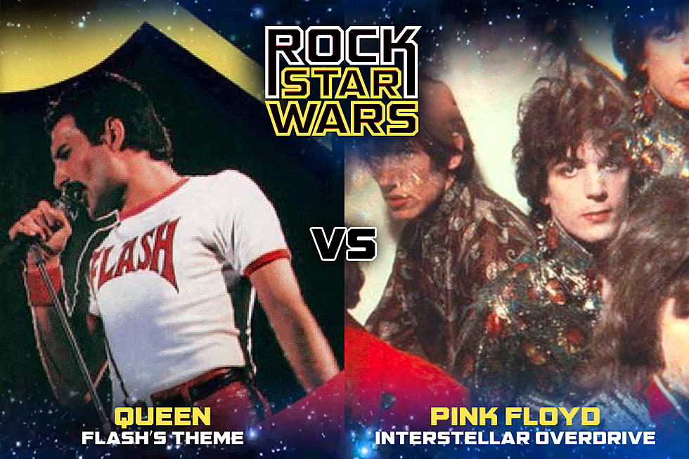 Queen, 'Flash's Theme' vs. Pink Floyd, 'Interstellar Overdrive': Rock Star Wars