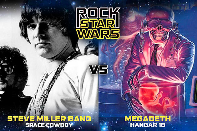 Megadeth, &#8216;Hangar 18&#8242; vs. Steve Miller Band, &#8216;Space Cowboy': Rock Star Wars