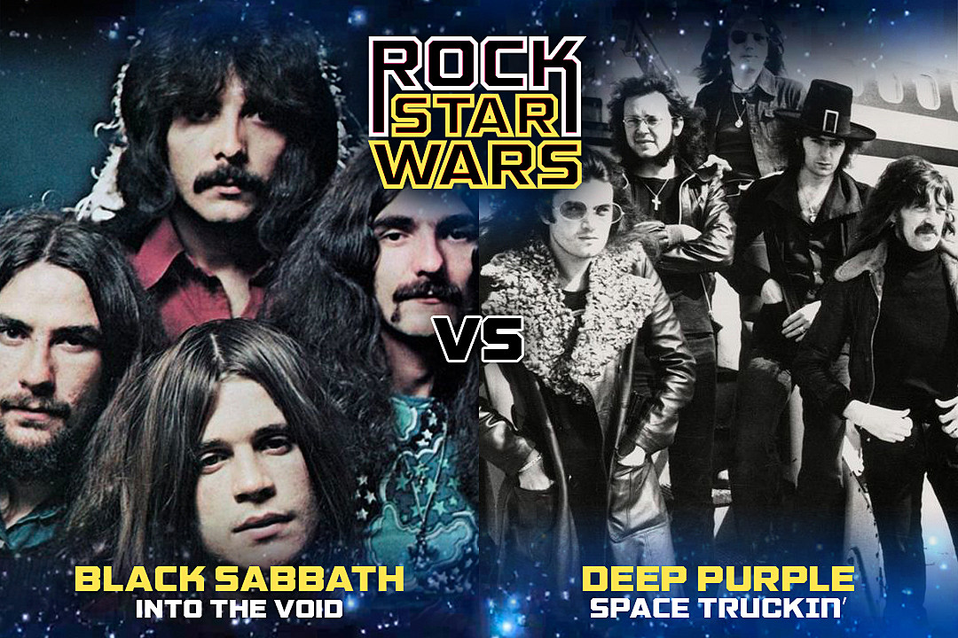 Black Sabbath, 'Into the Void' vs. Deep Purple, 'Space Truckin