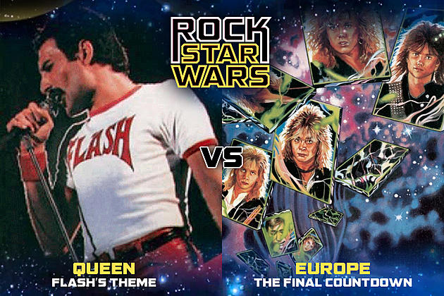 Queen, &#8216;Flash&#8217;s Theme&#8217; vs. Europe, &#8216;The Final Countdown': Rock Star Wars