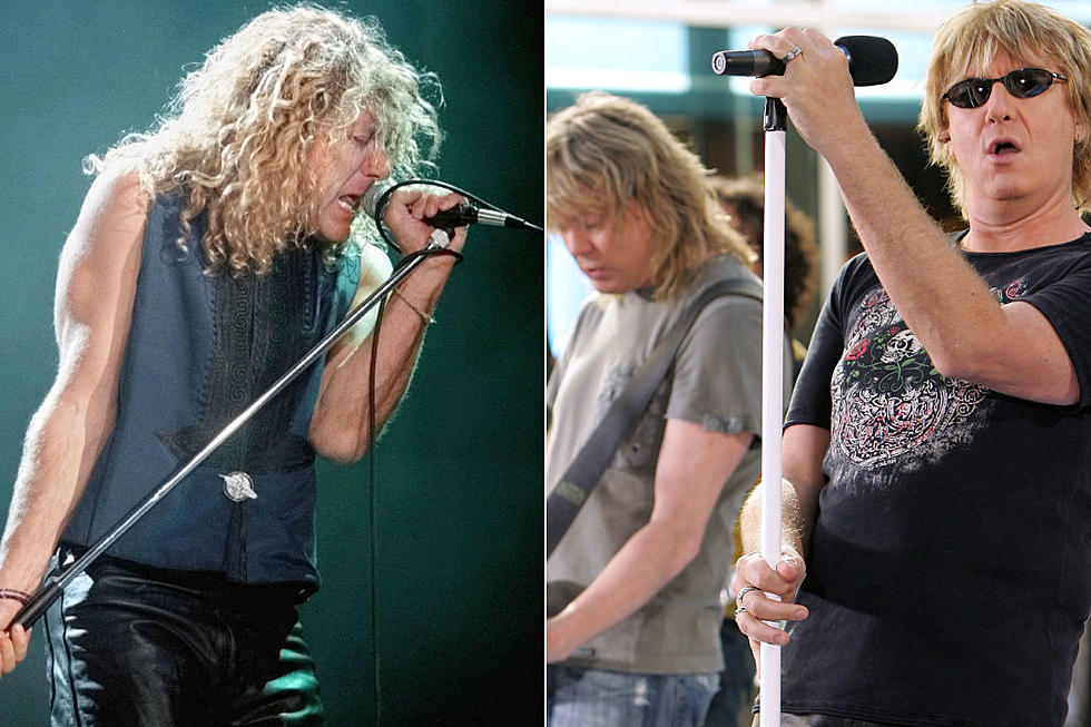 Robert Plant Secretly Roadied for Def Leppard During the 'Hysteria' Tour