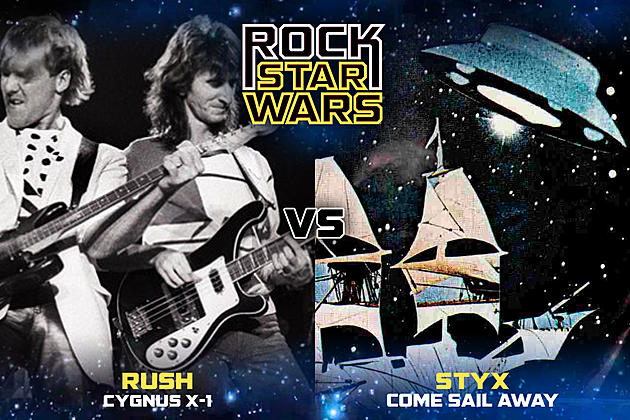Rush, &#8216;Cygnus X-1&#8242; vs. Styx, &#8216;Come Sail Away': Rock Star Wars