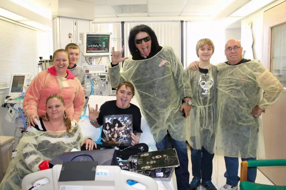 Gene Simmons Hospital Visit Makes Kiss Fan’s Last Wish Come True