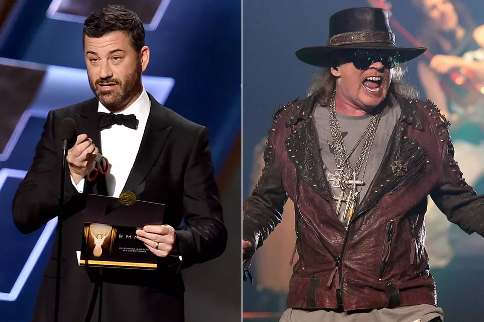 Jimmy Kimmel Makes Fun of Axl Rose for Canceling TV Appearance