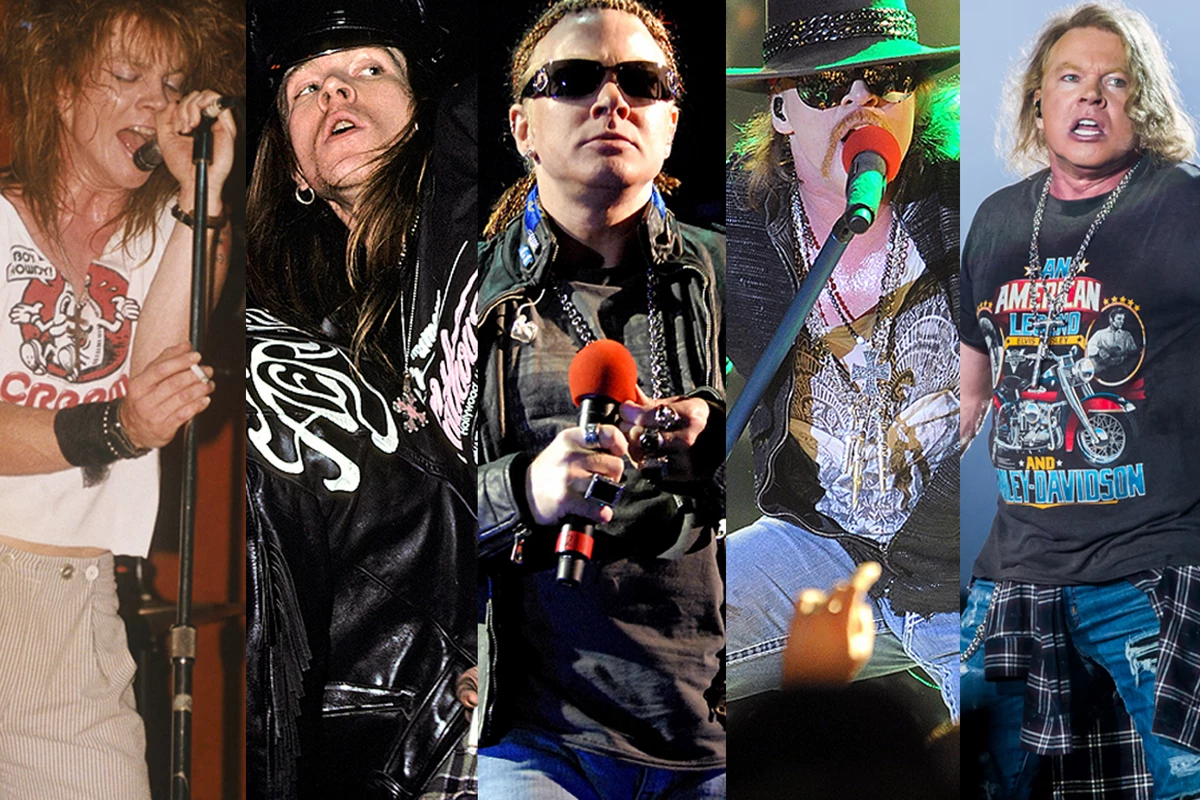Axl Rose Year by Year: 1984-2020 Photos