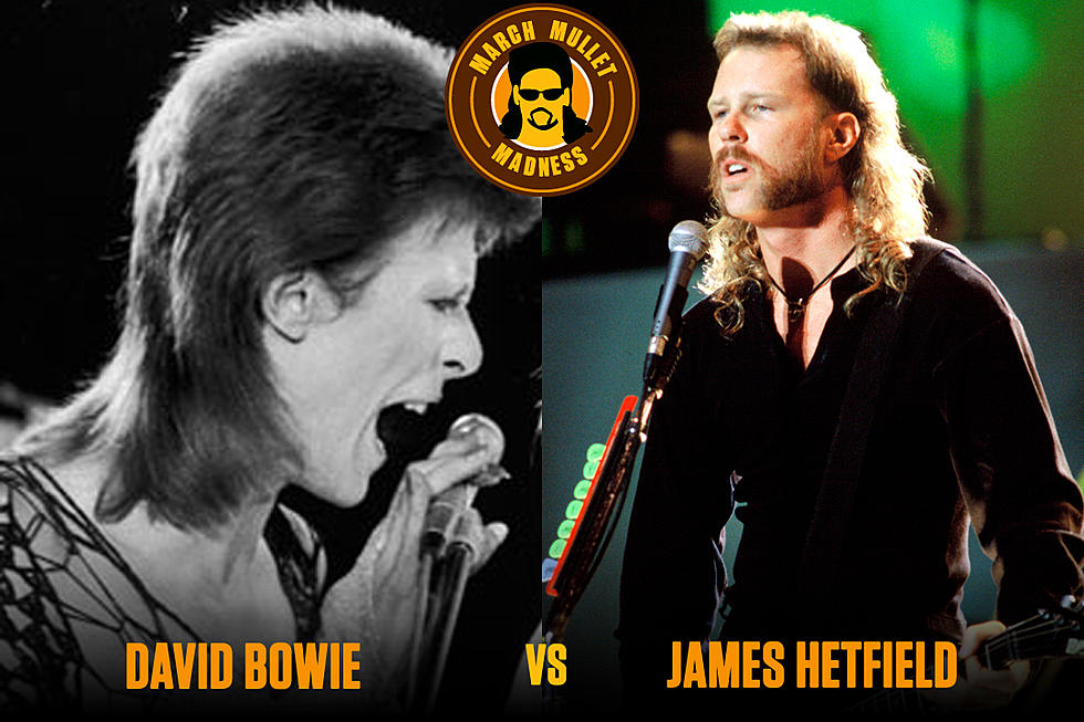 David Bowie vs. James Hetfield: March Mullet Madness