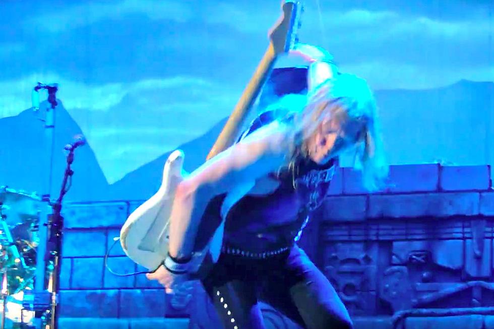 Watch Janick Gers Cut a Rug in New Iron Maiden Concert Footage