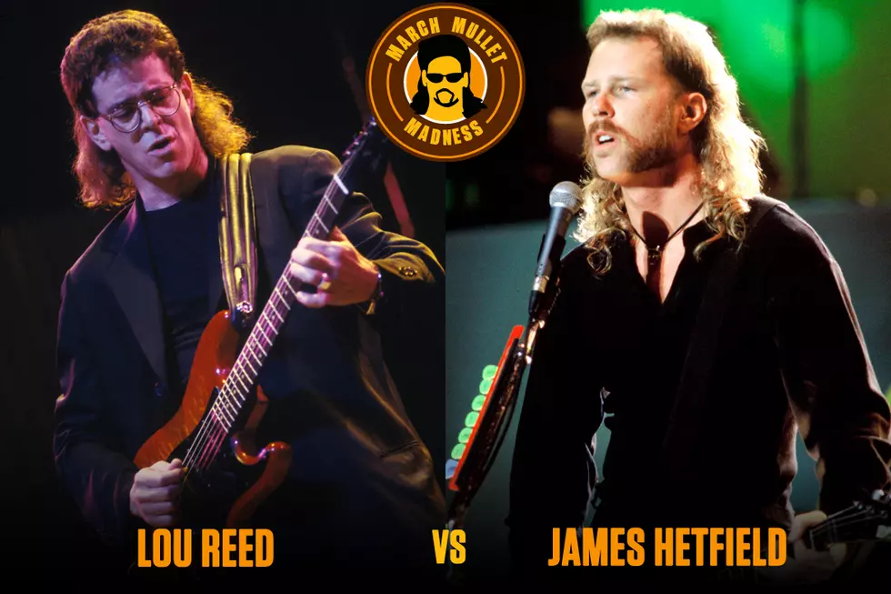 Lou Reed vs. James Hetfield: March Mullet Madness