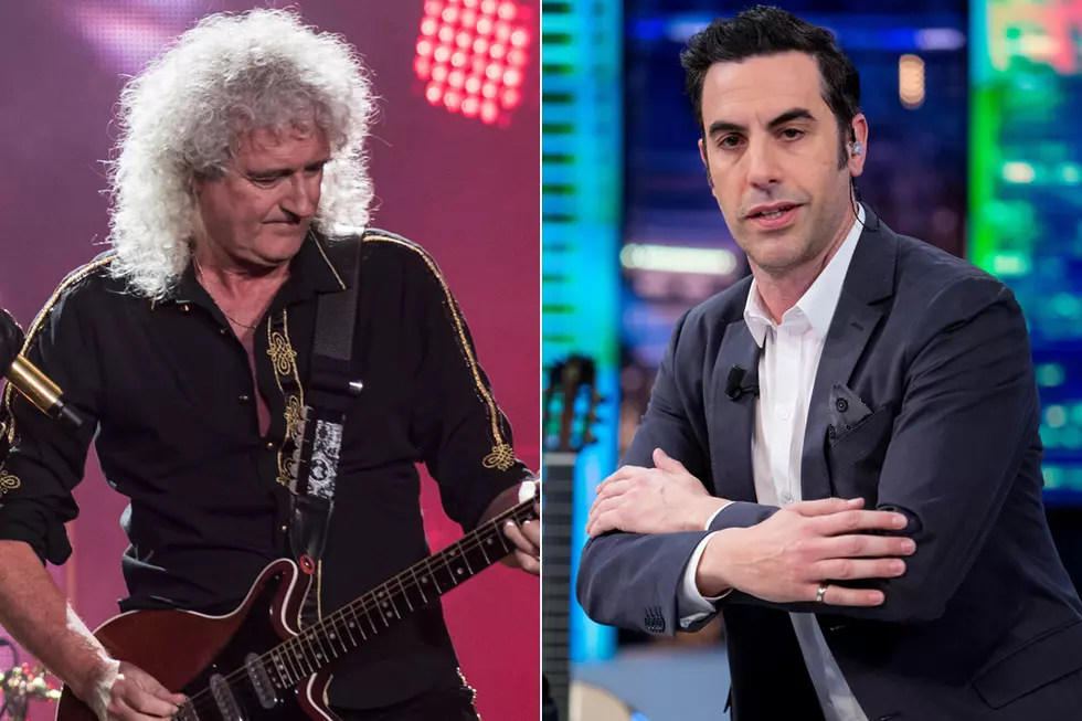 Queen’s Brian May Calls Sacha Baron Cohen an ‘Arse’