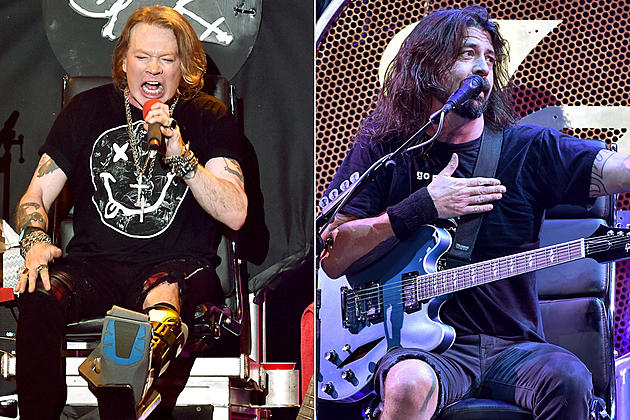 Axl Rose to Use Modified Version of Dave Grohl’s Throne for AC/DC Shows