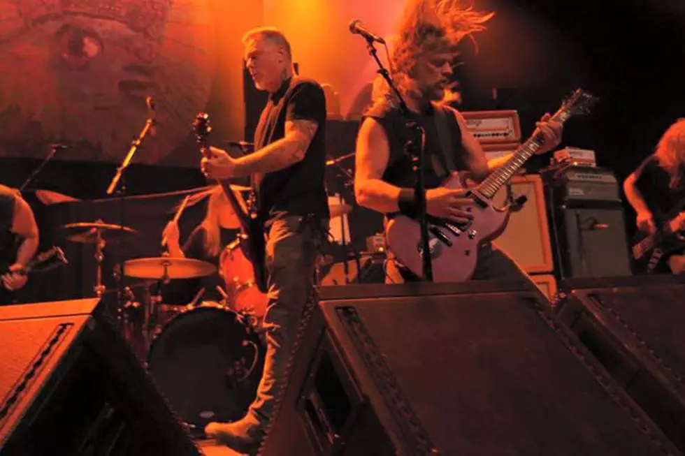 Watch James Hetfield Sit In With Corrosion of Conformity