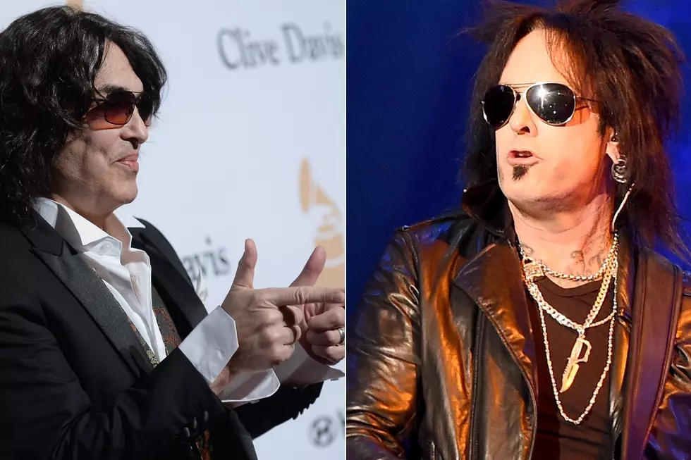 Paul Stanley Responds to Nikki Sixx's Gene Simmons Comments: 'Would You Please Shut Up'