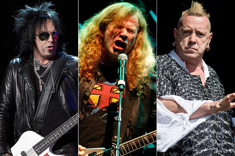 Watch Megadeth and Nikki Sixx Cover the Sex Pistols’ ‘Anarchy in the U.K.’