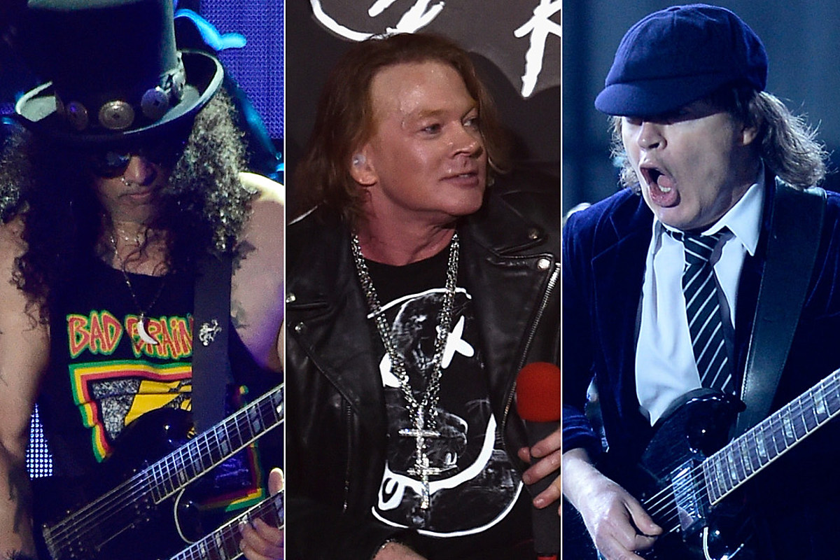 Axl Rose Teases Possible New Music with Guns N' Roses and Angus Young