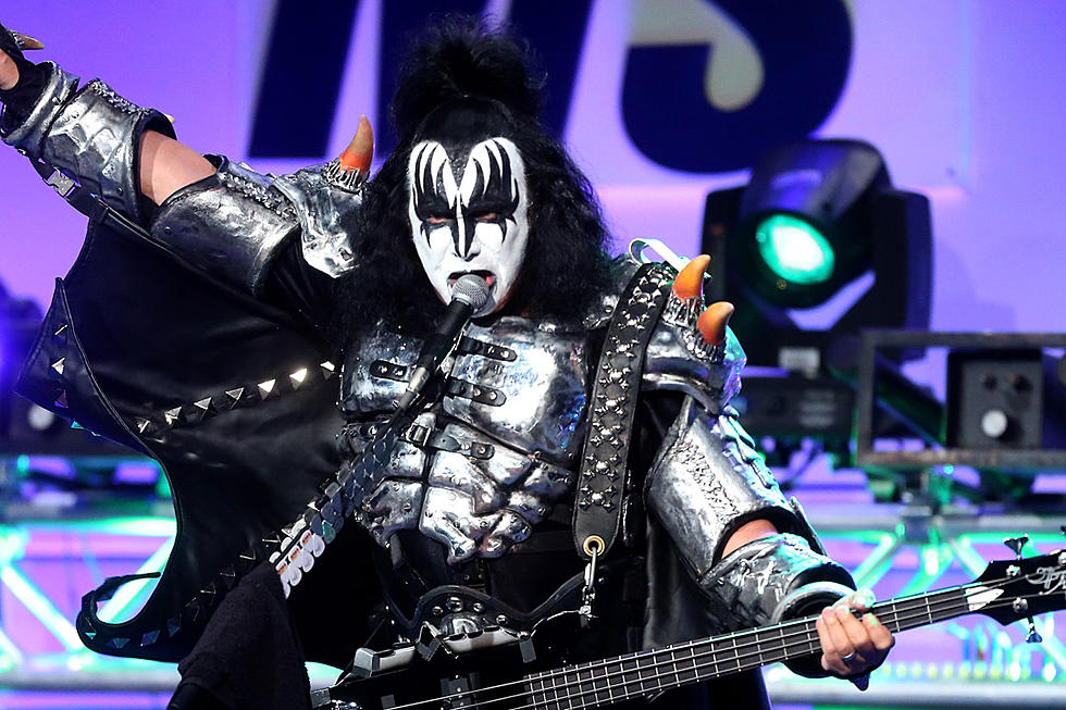 Watch Gene Simmons Take a Fall on Stage During Kiss Concert