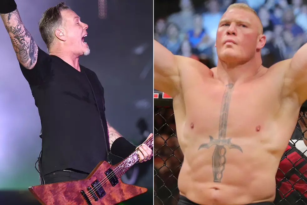 Watch Brock Lesnar Enter the Ring at UFC 200 to Metallica’s ‘Enter Sandman’