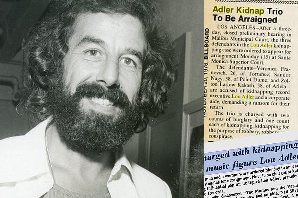 40 Years Ago: Producer Lou Adler Is Kidnapped and Held for Ransom