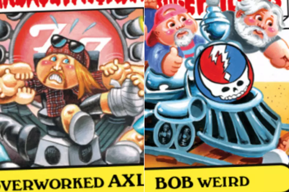 Axl Rose and Bob Weir Reborn as Garbage Pail Kids