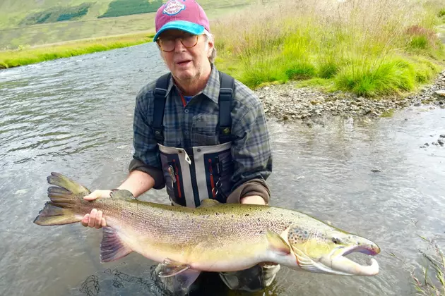 Eric Clapton Caught a Really Big Fish