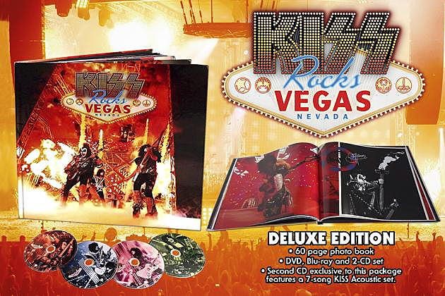 &#8216;KISS Rocks Vegas&#8217; Deluxe Edition Available Now!