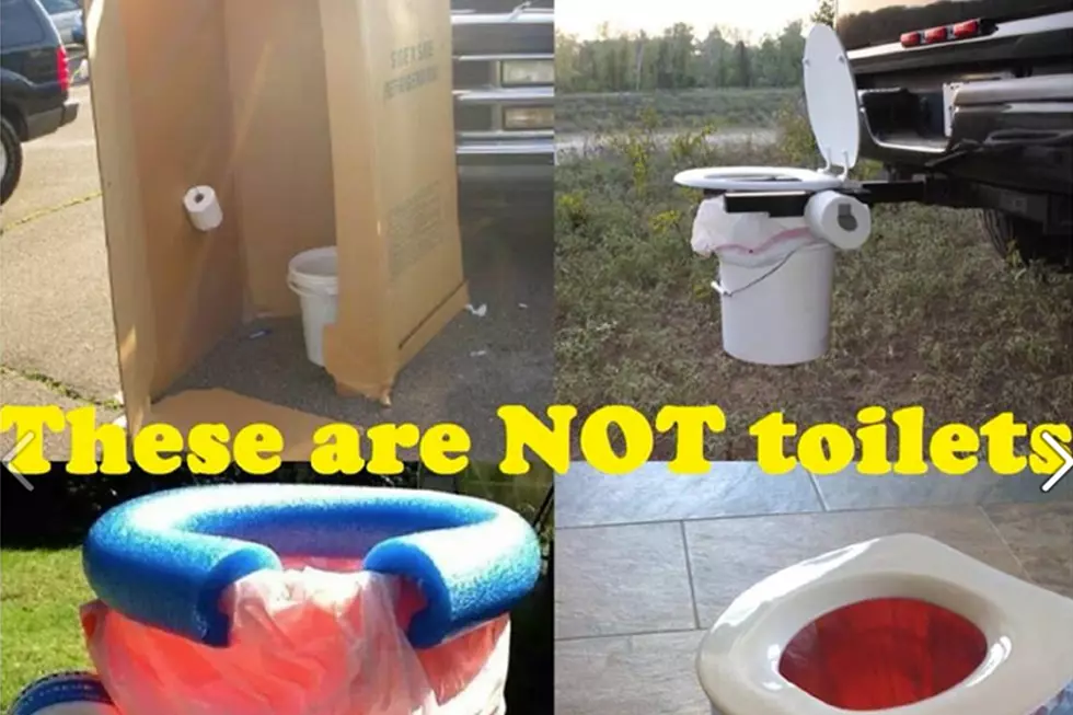 No Homemade Toilets