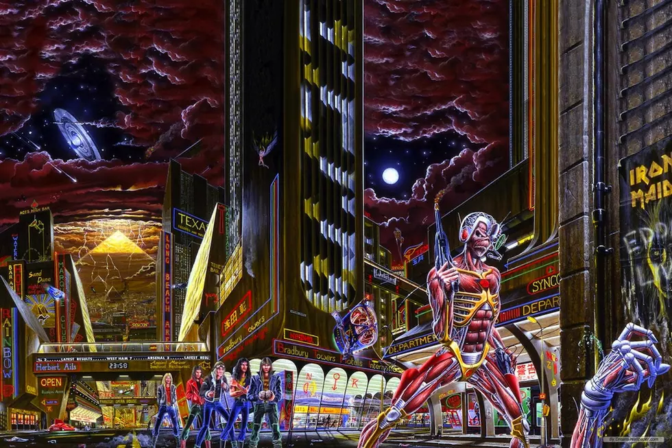 When Iron Maiden Got Futuristic With &#8216;Somewhere in Time&#8217;