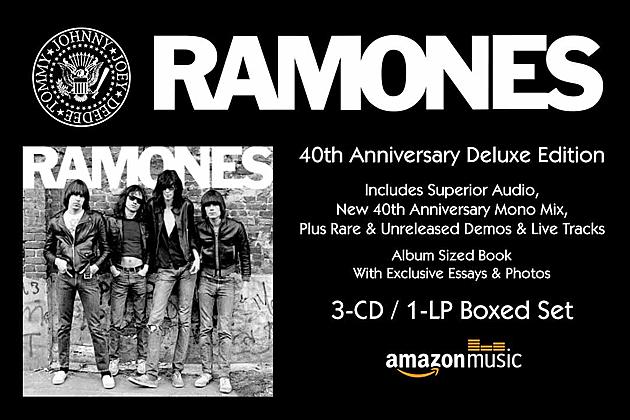 Ramones &#8211; 40th Anniversary Deluxe Edition 3-CD/1-LP Boxed Set now available