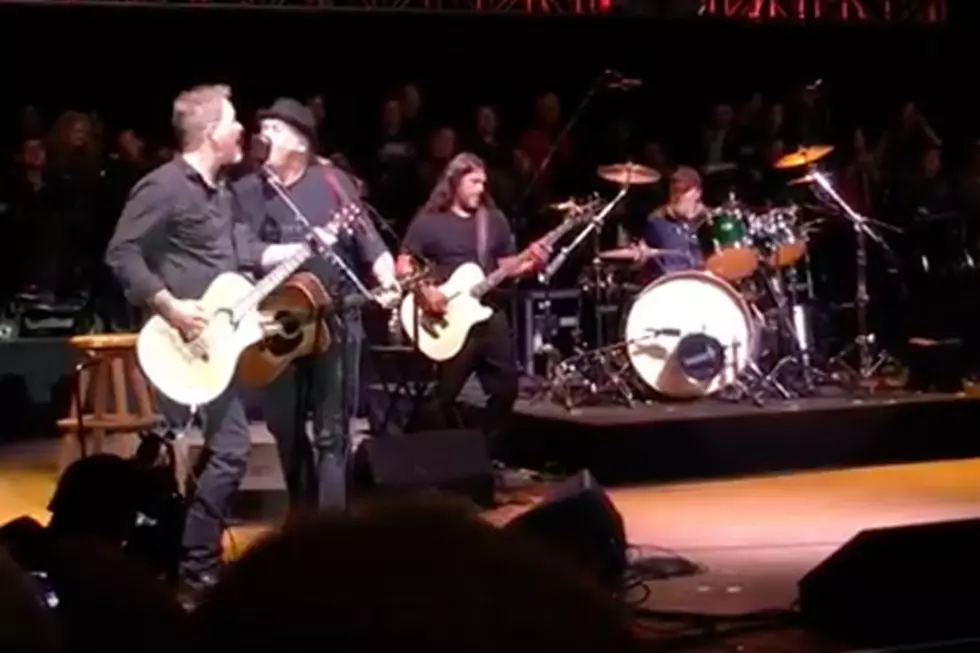 Metallica Plays ‘Mr. Soul’ With Neil Young, Covers the Clash at Bridge School Benefit