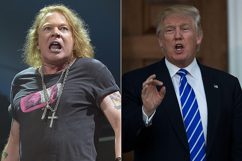 Axl Tells Off Trump