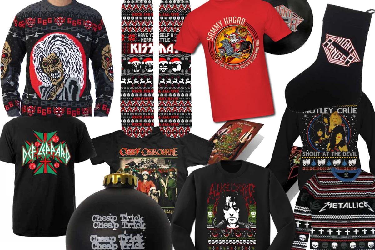 2016 Gift Guide: 18 Festive Holiday-Themed Classic Rock Items