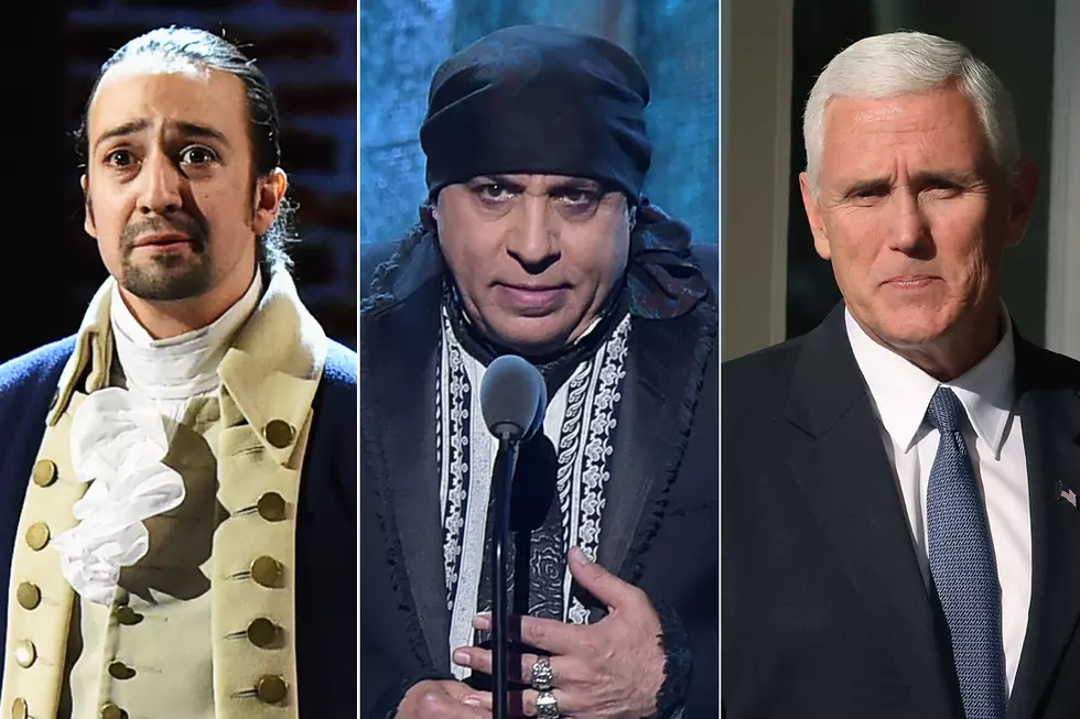 Steven Van Zandt Wants the Cast of ‘Hamilton’ to Apologize to Mike Pence