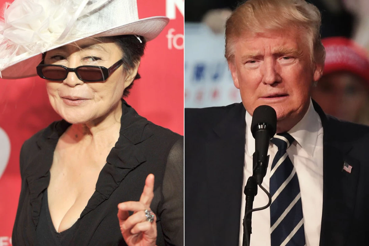 Download Yoko Ono's Response to Donald Trump's Election Is Priceless