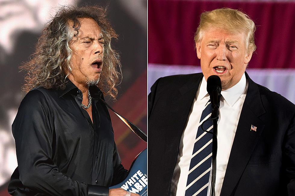 Metallica’s Kirk Hammett Wants to Get Into a Twitter War With Donald Trump